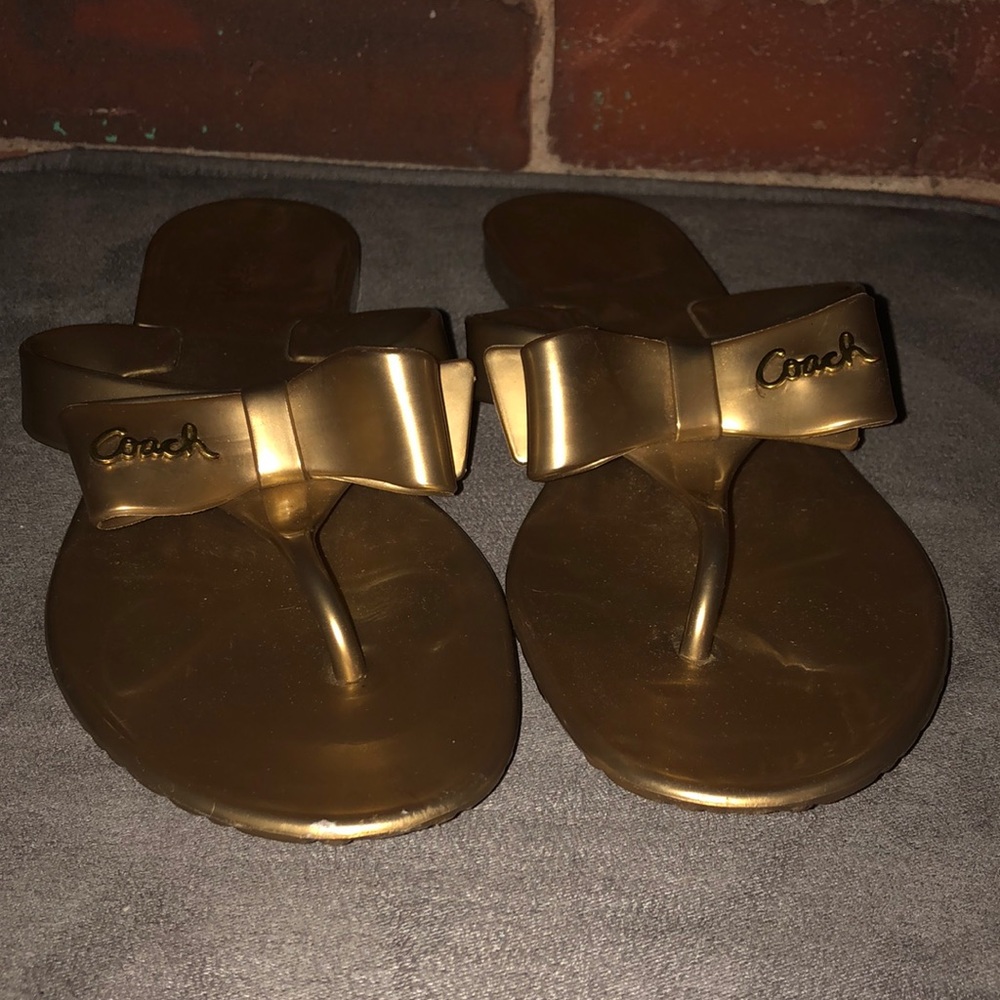 Coach Flip Flops!